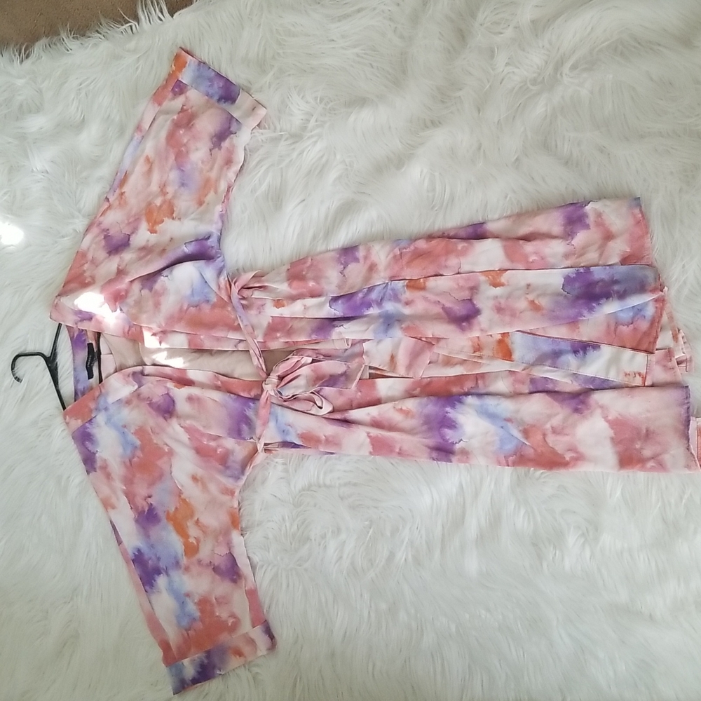 Watercolor print coverup
